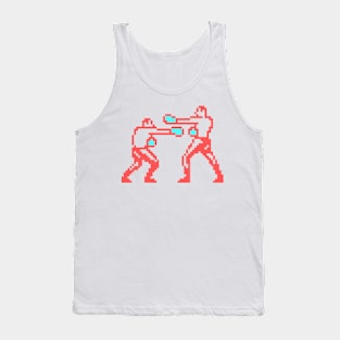 Boxing Men Pixel CGA Palette Tank Top